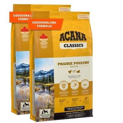 ACANA Classics Prairie Poultry 2x9.7kg