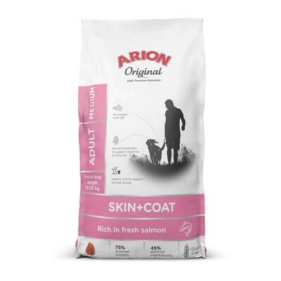 ARION Original Skin & Coat Adult Lazac és rizs közepes fajtáknak 2kg