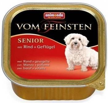 Animonda Dog Vom Feinsten Senior Marhahús csirkével 150g