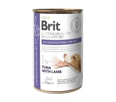 BRIT GF Veterinary Diets Dog Gastrointestinal Low Fat 400g- nedves eledel kutyák számára