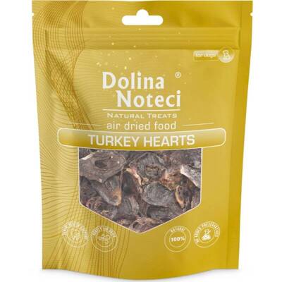 DOLINA NOTECI Natural Treats pulykaszív pulykakaják kutyáknak 170g