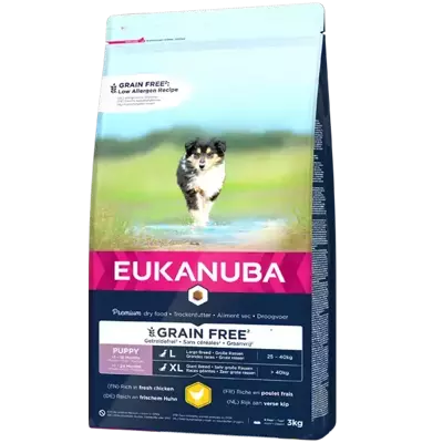 Eukanuba Puppy Large Grain Free Chicken 3kg