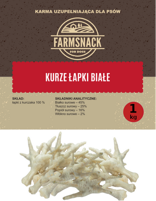 FarmSnack Csirke Lap fehér 1kg