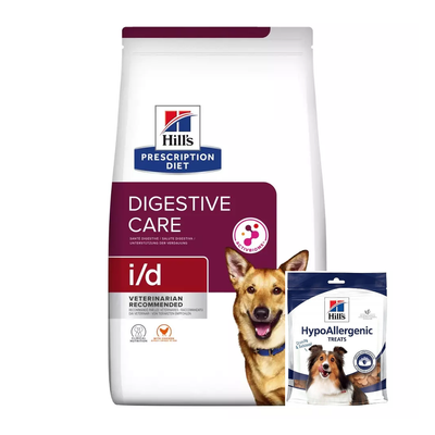 Hill's PD Prescription Diet Canine i/d 12kg + Kényeztetés INGYENES