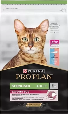 PURINA Pro Plan Cat Sterilizált tőkehal és pisztráng 10kg