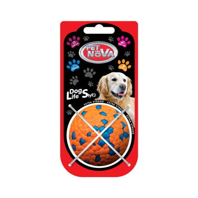 Pet Nova POLYBALL-STRONG-7CM, magas harapásállóságú labda