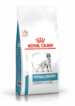 ROYAL CANIN Hypoallergén Mérsékelt Kalóriatartalmú 14kg + MEGLEPETÉS A KUTYÁDNAK